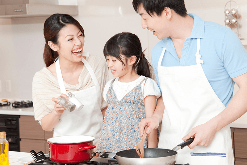 cooking-with-child