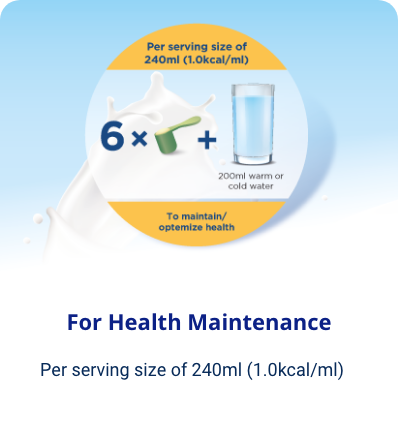  For Health Maintenance