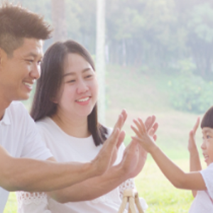 Family high five Family high five